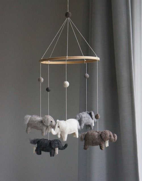 Gamcha Mobile, Elephants, Grey