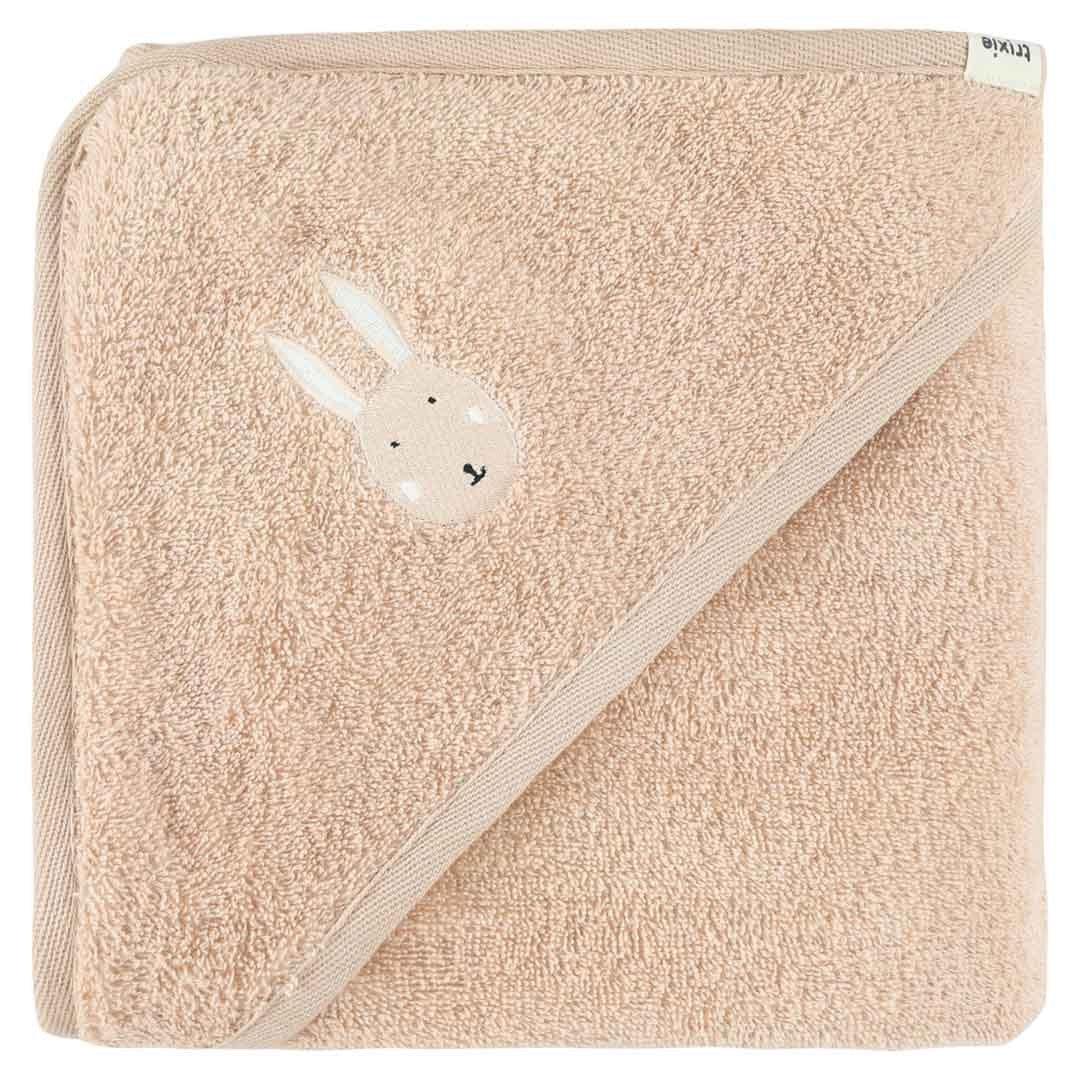 Trixie - Kapuzenbadetuch | 75x75cm - Aura Rabbit, Hase