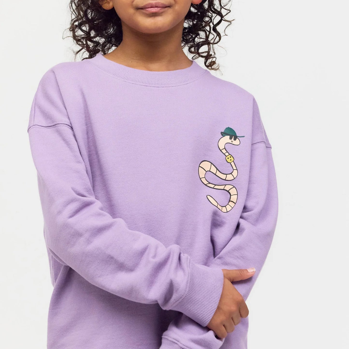 Checker Tobi Sweatshirt grün / Schlange (Kopie)