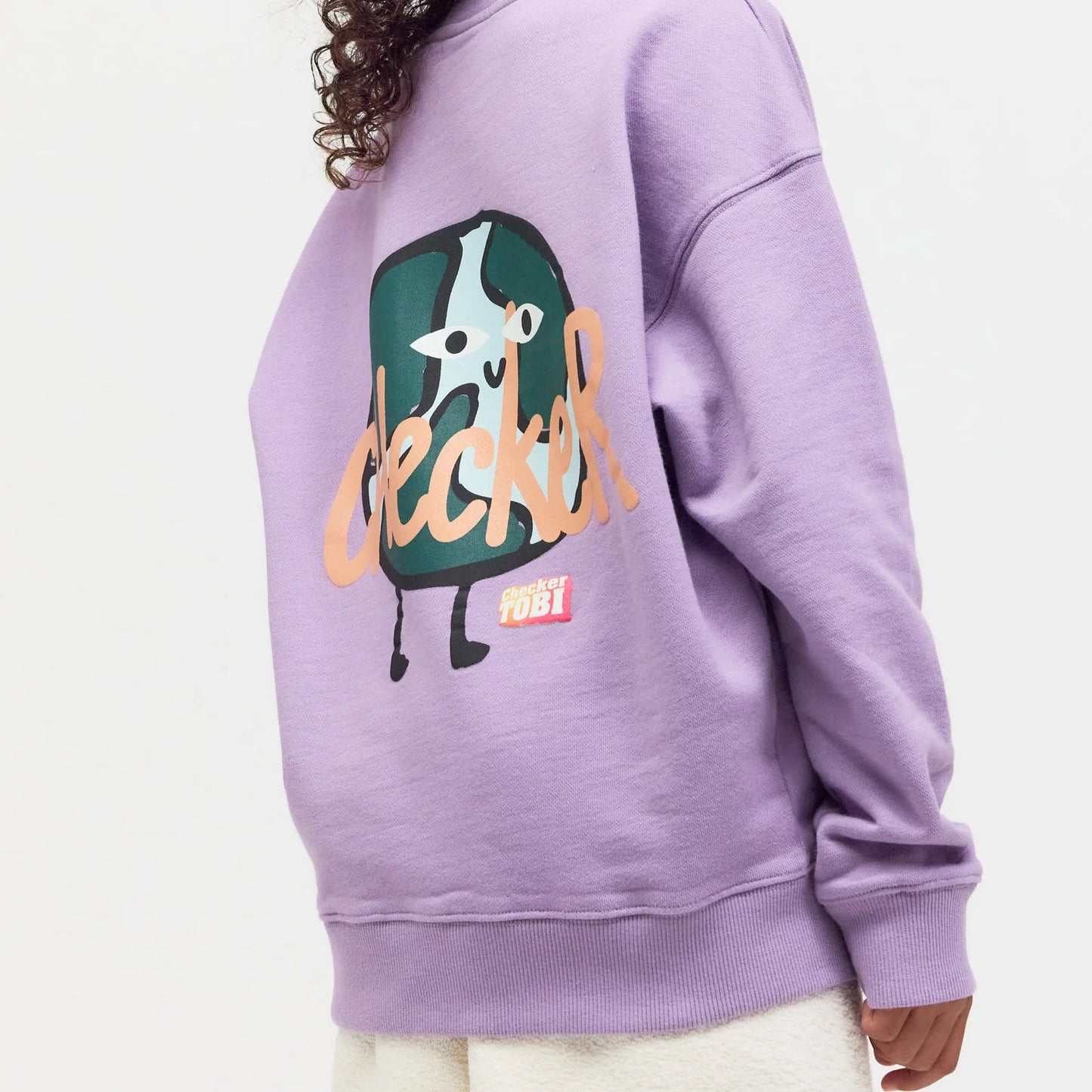Checker Tobi Sweatshirt grün / Schlange (Kopie)