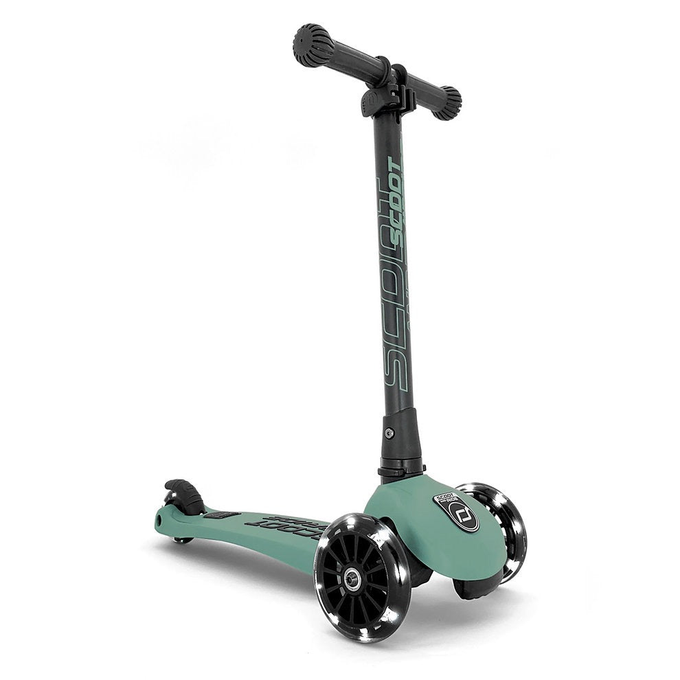 Scoot and Ride - Highwaykick 3 LED (Roller), forest, grün