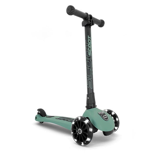 Scoot and Ride - Highwaykick 3 LED (Roller), forest, grün