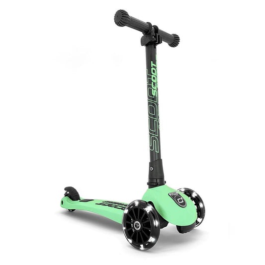 Scoot and Ride - Highwaykick 3 LED (Roller), kiwi, grün