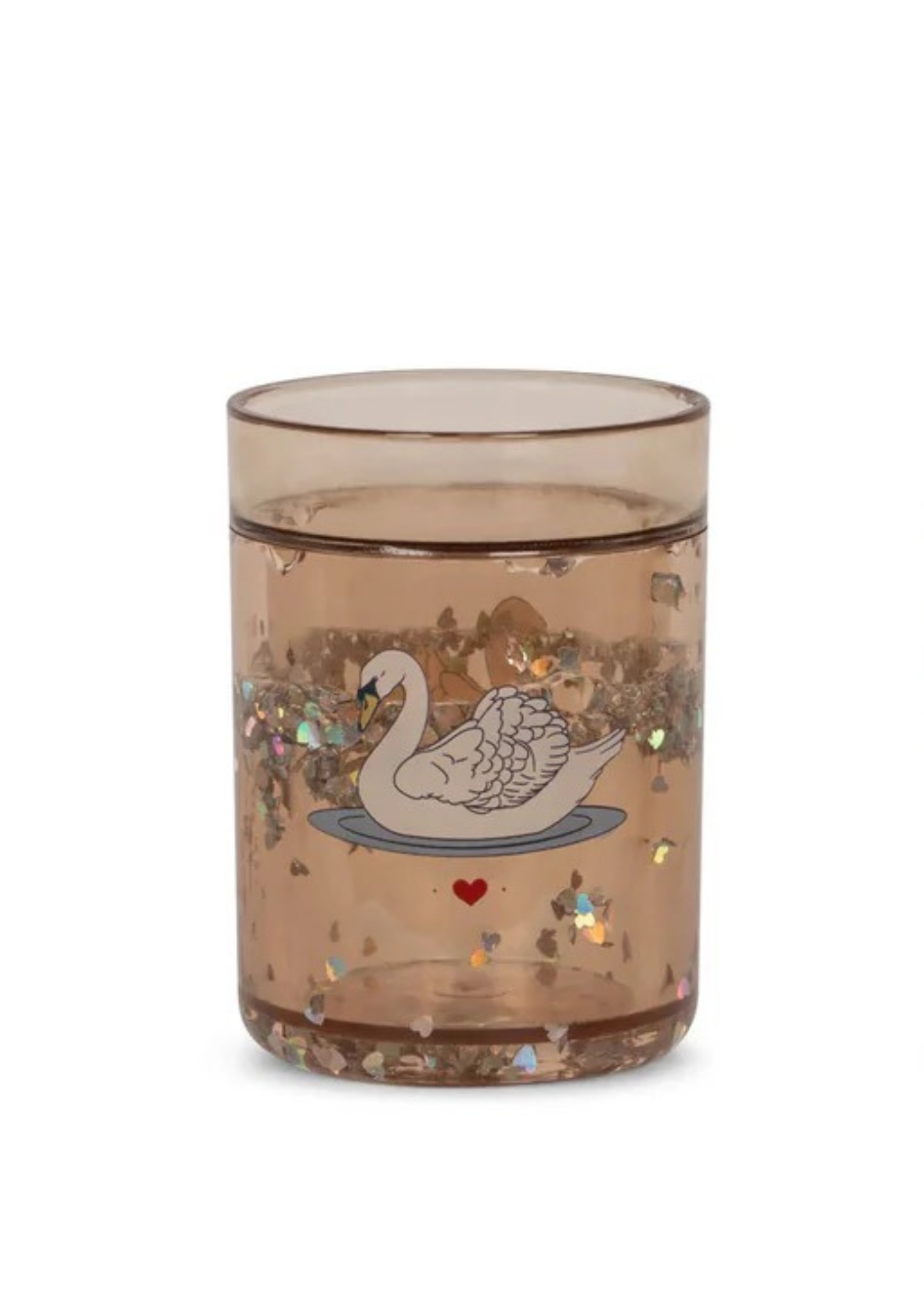 Konges slojd Glitzerbecher - Schwan