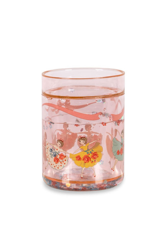 Konges slojd Glitzerbecher - rosa