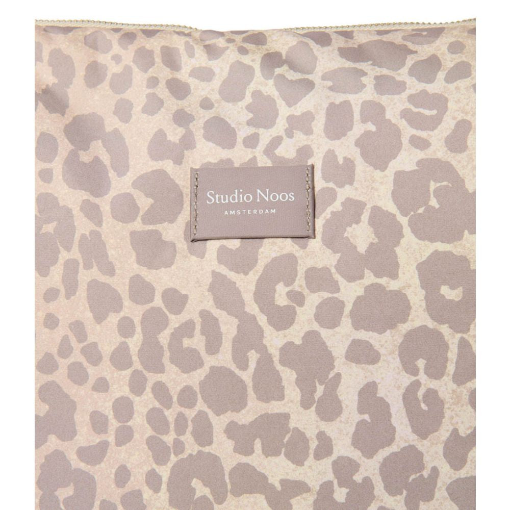 Studio Noos - Beige Leopard Puffy-Wickeltasche