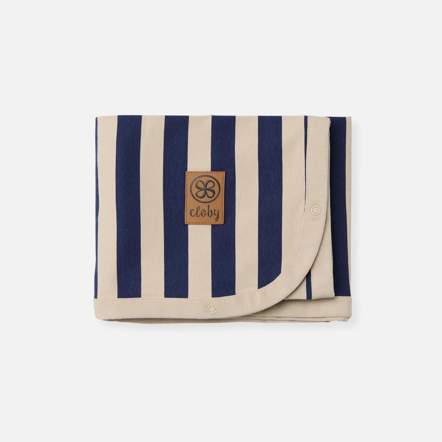 Cloby UV-Decke in Navy/Sandy Stripe UPF 50+
