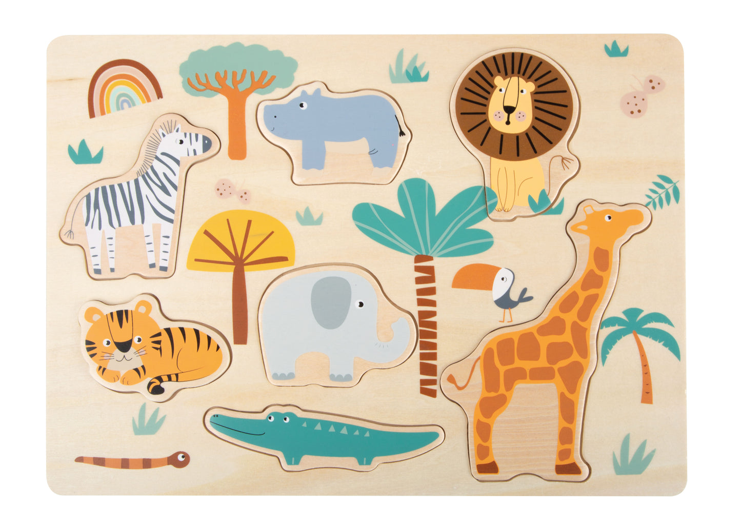 Small foot - Puzzle Safari