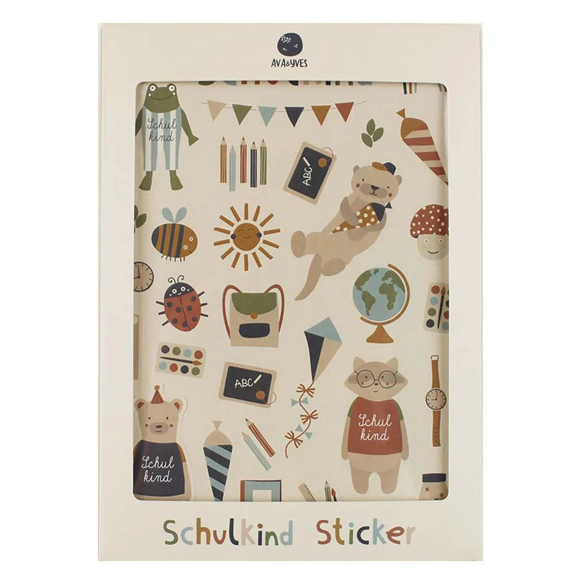 Ava & Yves - Schulkind Sticker