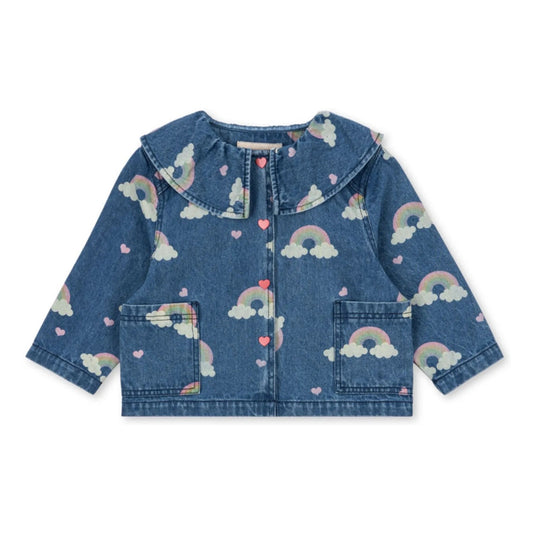 Konges Sløjd Jeansbluse - Magot Bluse - Rainbow