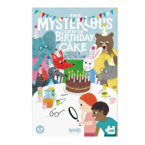 Londji Puzzle - The misterious case of the birthday cake - 100-teilig