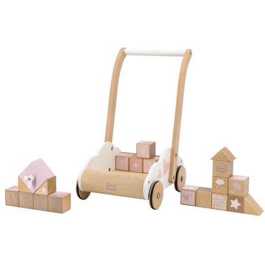 Label Label Lauflernwagen Rose