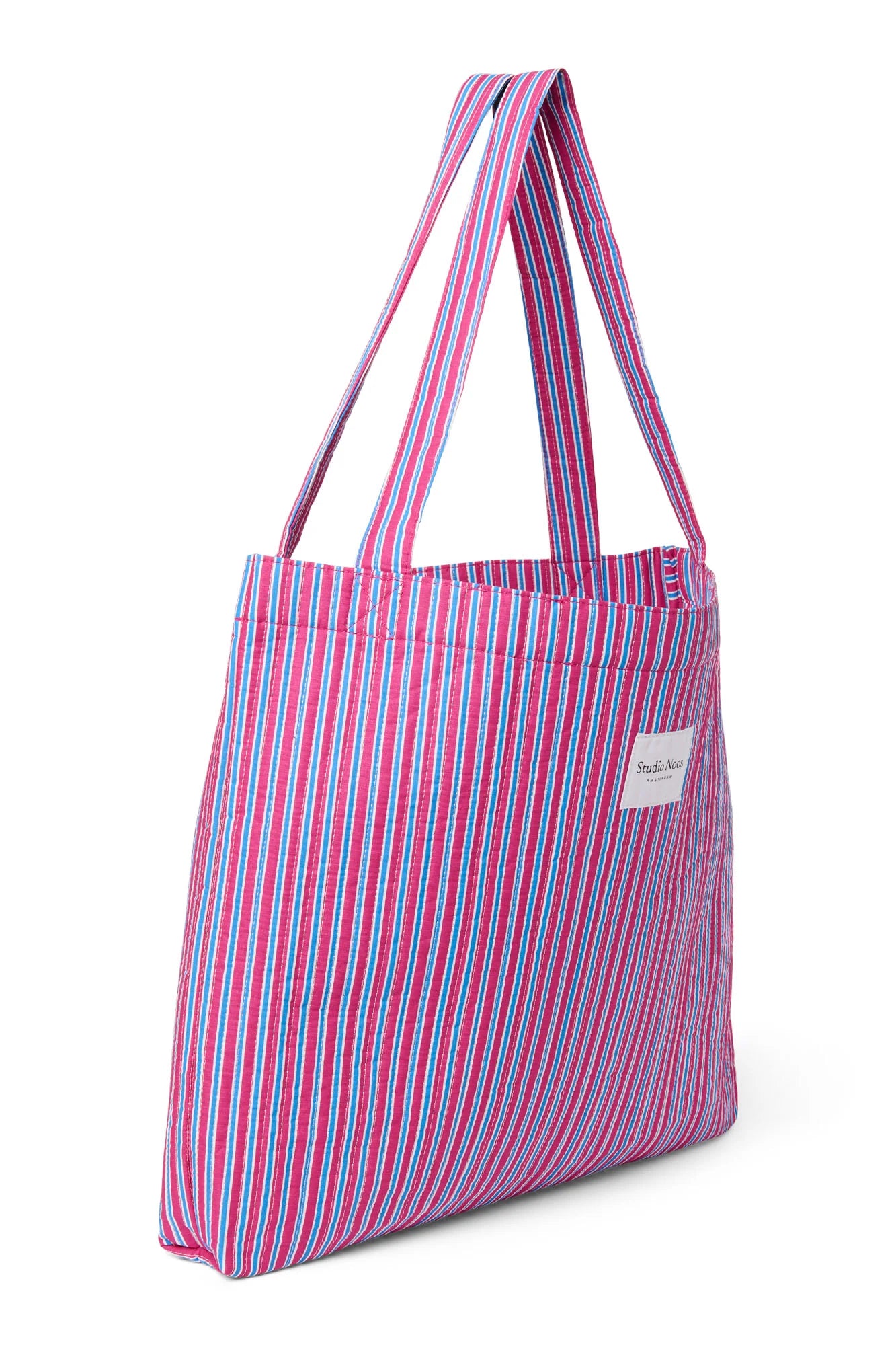 Studio Noos - Rosa Poplin Stripe Mom-Bag