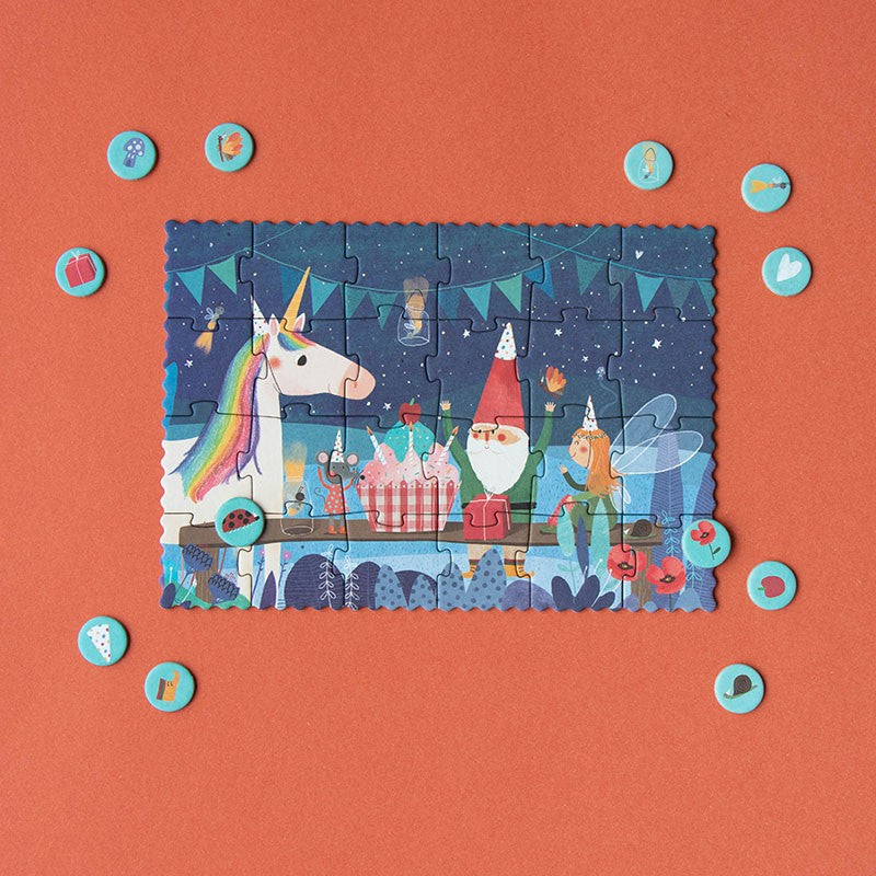 Londji - Tiny Puzzle Unicorn – Eine magische Geburtstagsfeier