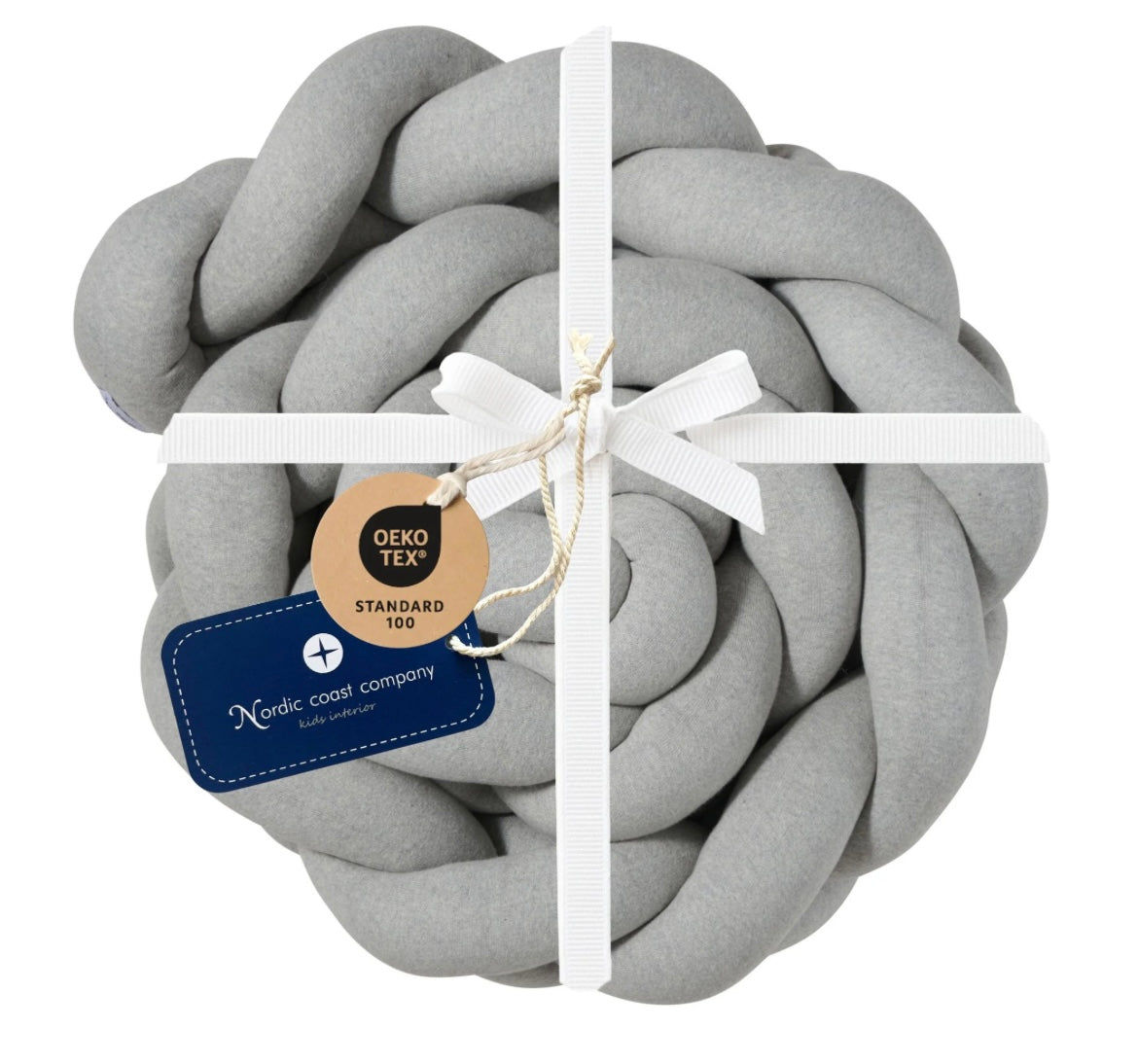 Nordic Coast Bettschlange 2Meter grau