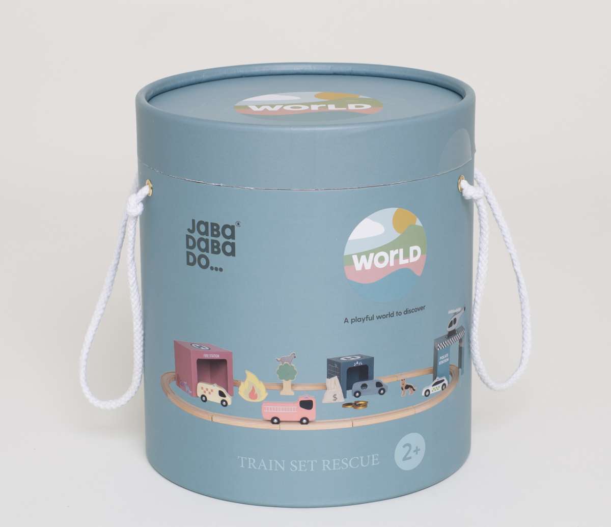 Jabadabado Spielbahnset Rettungsfahrzeuge