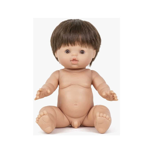 Minikane Puppe "Jules" 34cm mit braunen Haaren