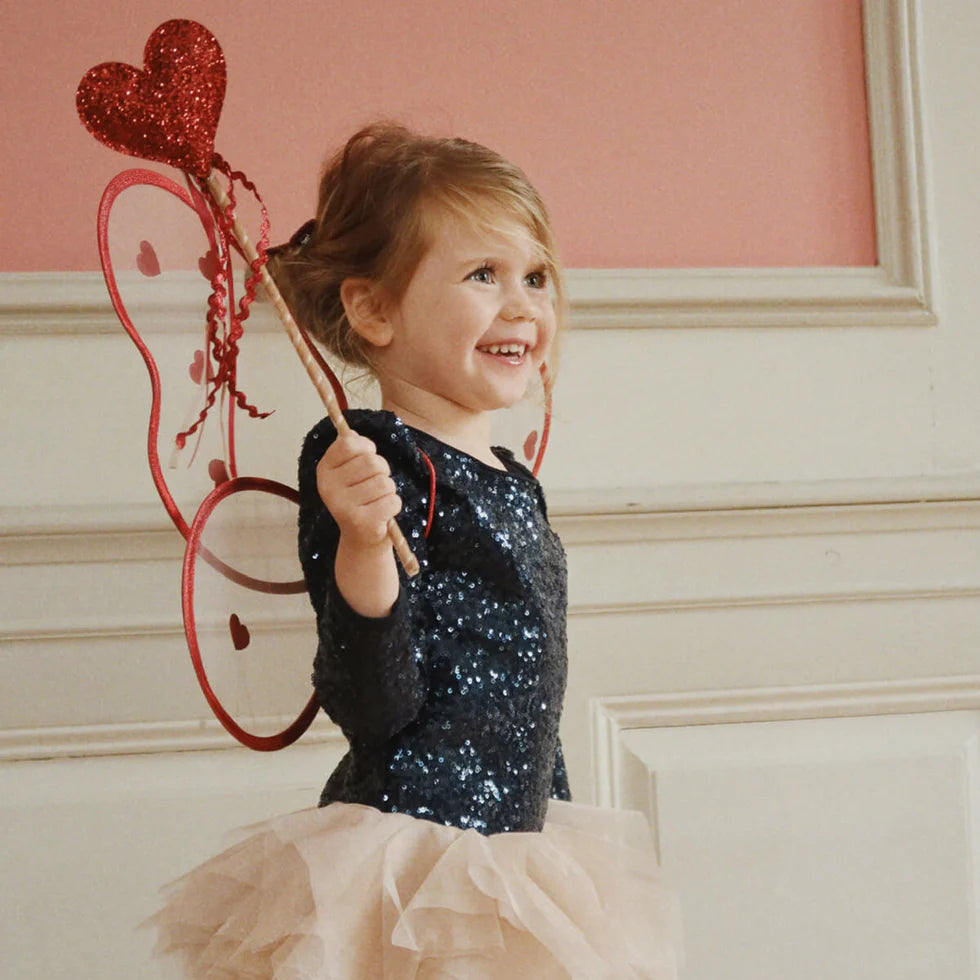 Konges Sløjd Feenkostüm mit Herzen