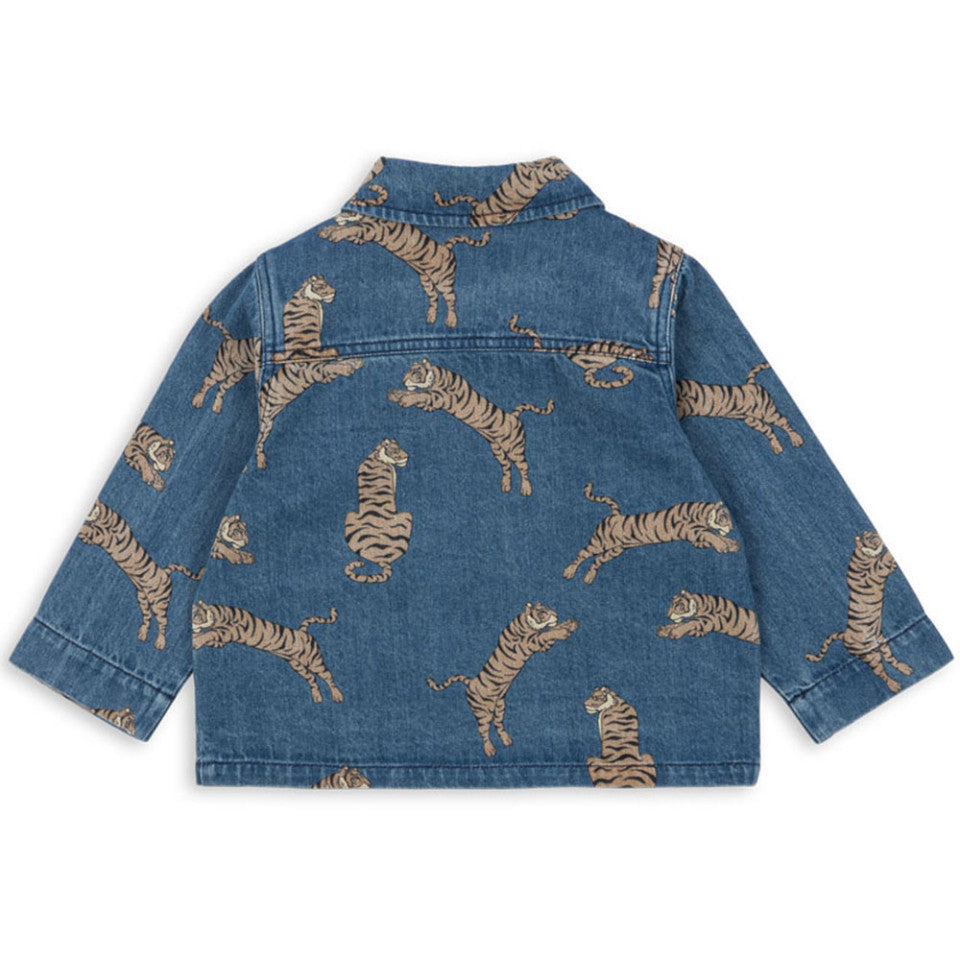 Konges Sløjd Jeansbluse - Magot Overshirt - Tiger