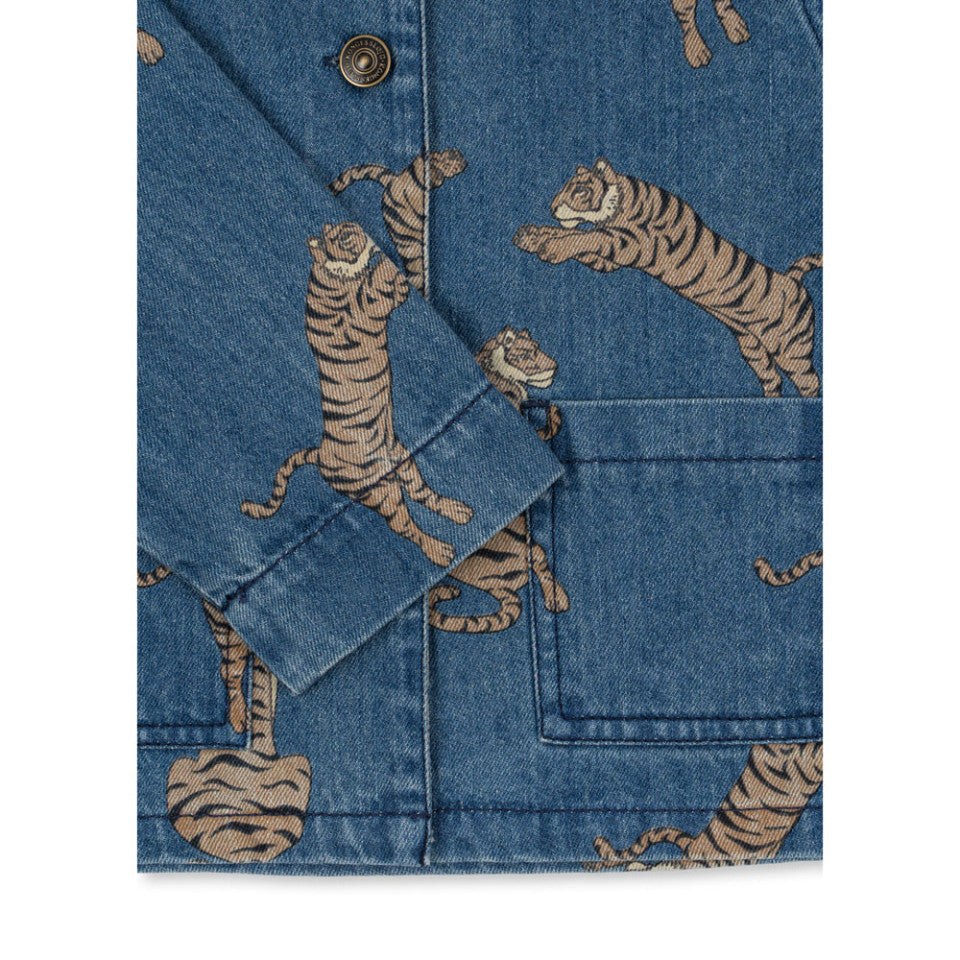 Konges Sløjd Jeansbluse - Magot Overshirt - Tiger