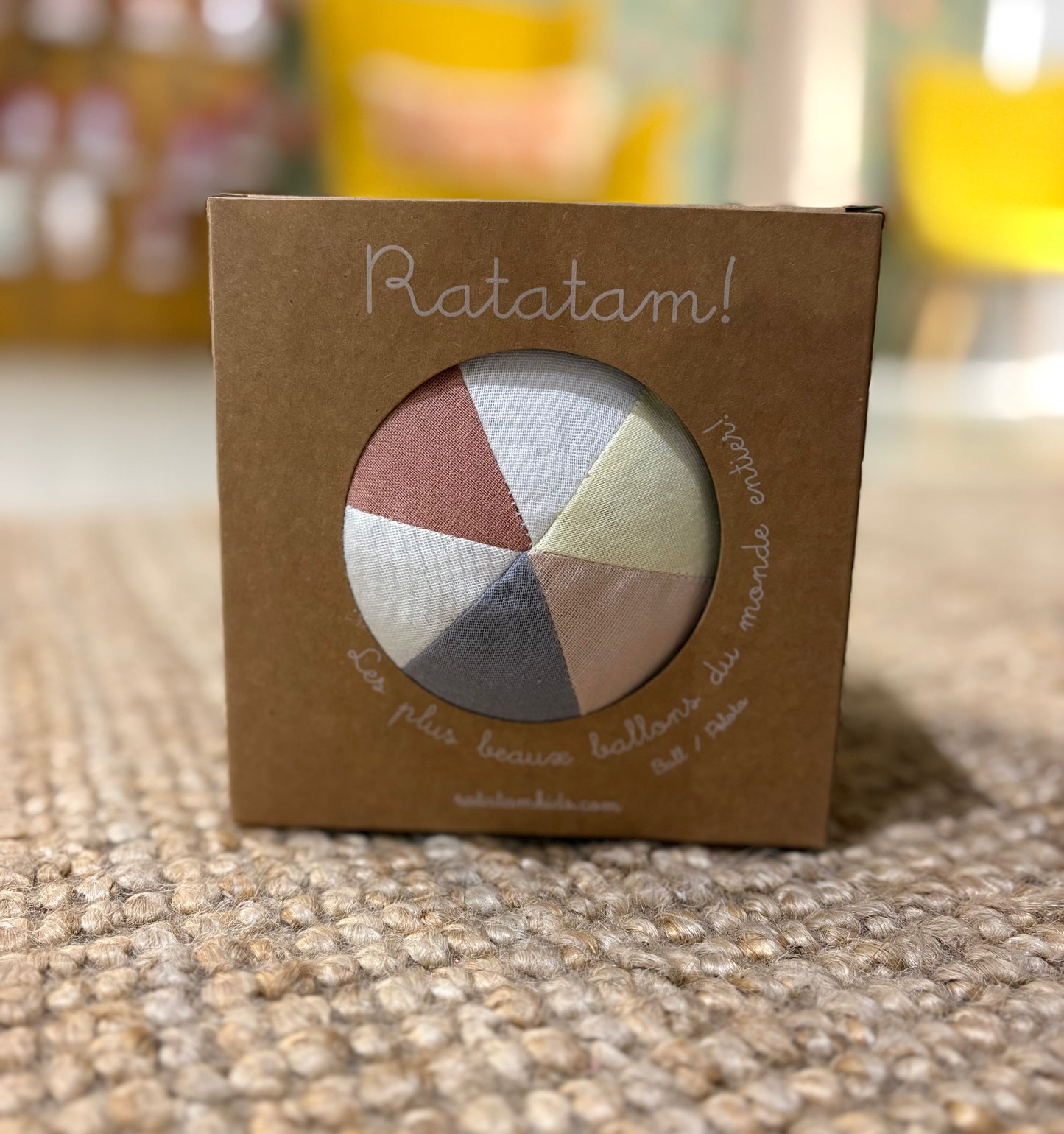 Ratatam! Ball Stoff Multicolour Pink Blue