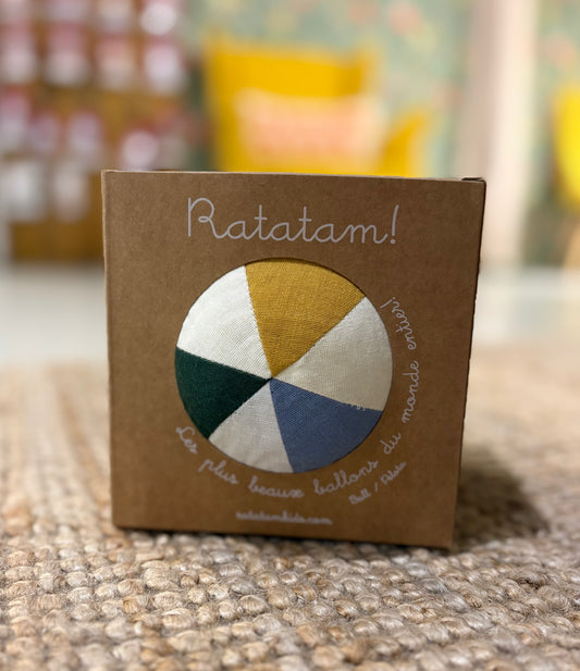 Ratatam! Ball Stoff Multicolour Blue Green Yellow