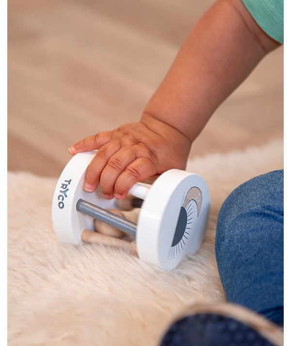 Tryco Holz Rollrassel Holz