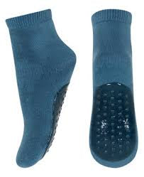 MP Kids Baumwollsocken - Anti-Rutsch - Farbe Provincial Blue