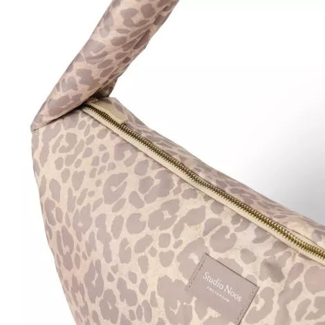 Studio Noos Beige Leopard Cross Body Bag
