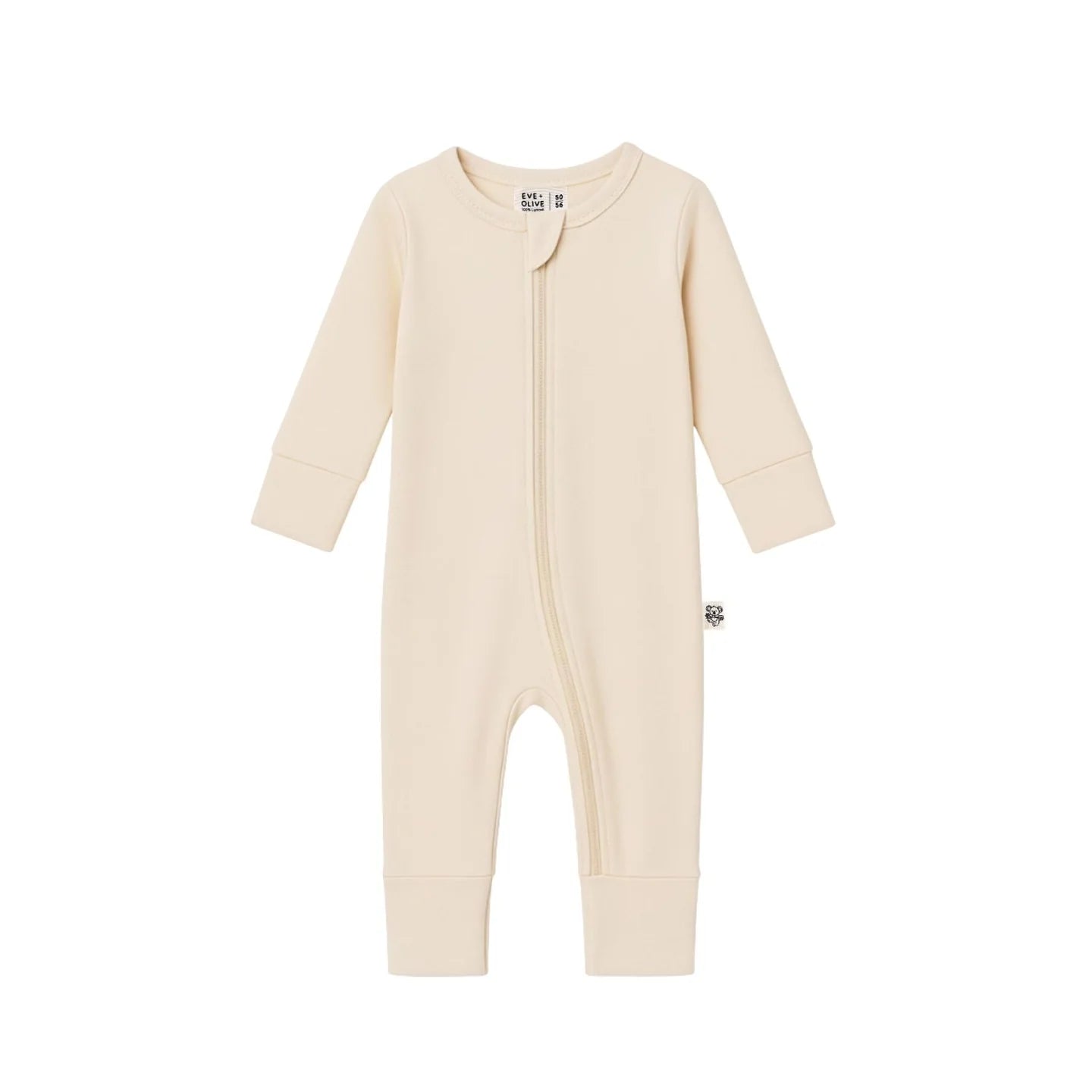 Eve & Olive Baby Schlafanzug - Cute Beige
