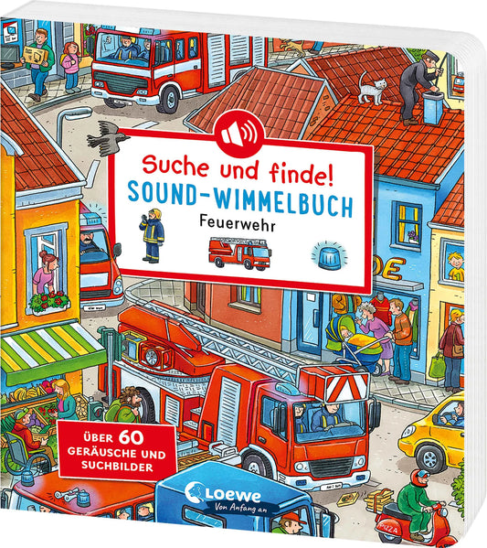 Loewe - Suche und finde! Sound-Wimmelbuch - Feuerwehr