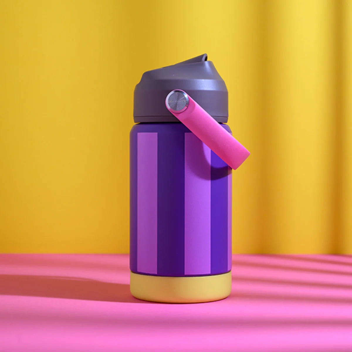 Ava & Yves - Trinkflasche Stripes, Rosé,350ml