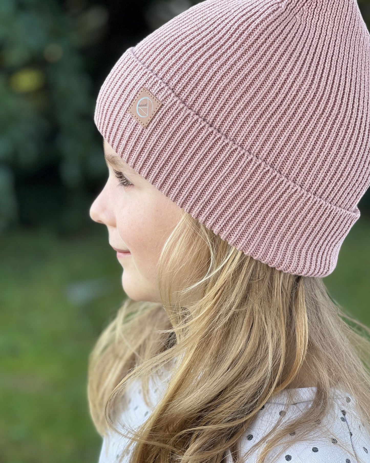 Annabé Mütze (100% Baumwolle,mit Fleece), Tuscana Rose