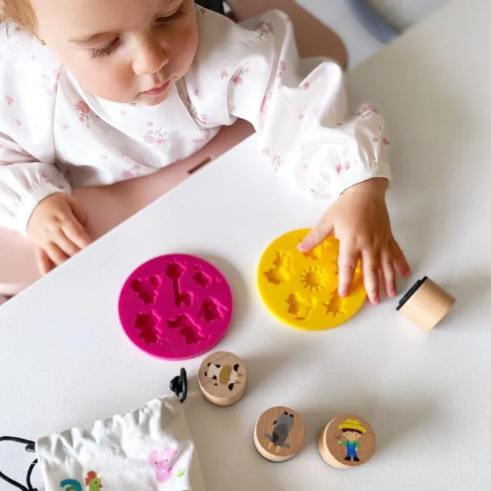 Knetä - Silikonförmchen Zoo Animals